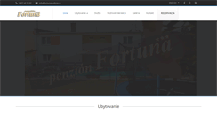 Desktop Screenshot of fortunadudince.sk